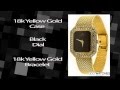 Jaeger LeCoultre 18k Yellow Gold Diamond Watch