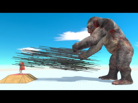 God Romanus One Hit Kill Giant - Animal Revolt Battle Simulator