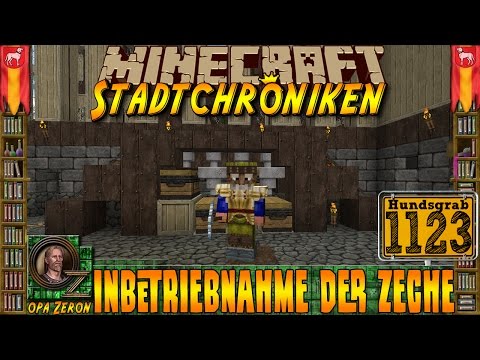 Minecraft #1123 -Stadtchroniken- Inbetriebnahme der Zeche [HD+Deutsch]