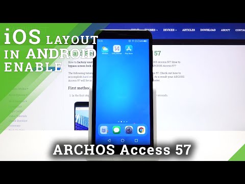 How to Install iOS Theme in Archos Access 57 – iOS Design Layout