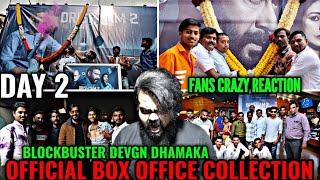 DRISHYAM 2 BOX OFFICE COLLECTION DAY 2 OFFICIAL | AJAY DEVGN | BLOCKBUSTER | FANS CRAZY REACTION