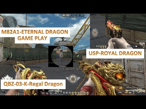 CrossFire Philippines 2019: Barrett M82A1-Eternal Dragon and QBZ-03-K-Regal Dragon Game Play