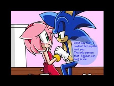 Movie Sonic Meets Movie Amy - Sonic x Amy (Sonamy) Comic Dub Comp 