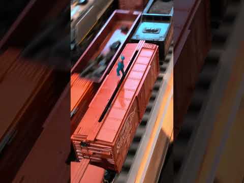 1956/7 #970 Brakeman car gets some rail time in after a repair