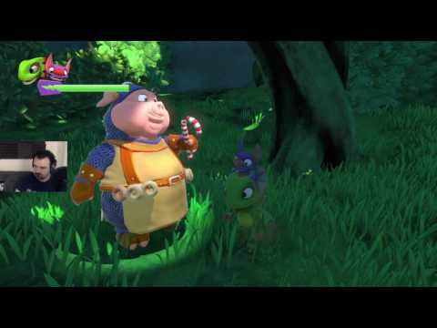 Yooka-Laylee playthrough pt78 - Bubble Trap/Four Little Pigs