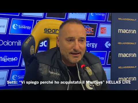 Setti: “Vi spiego perché ho acquistato il Mantova”