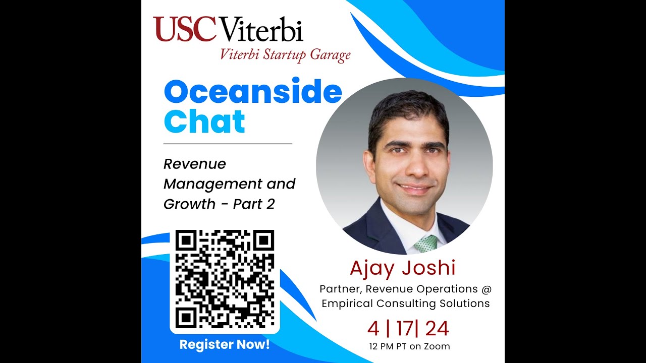 VSG Oceanside Chat -  Revenue Management and Growth- Part 2 w/ Ajay Joshi