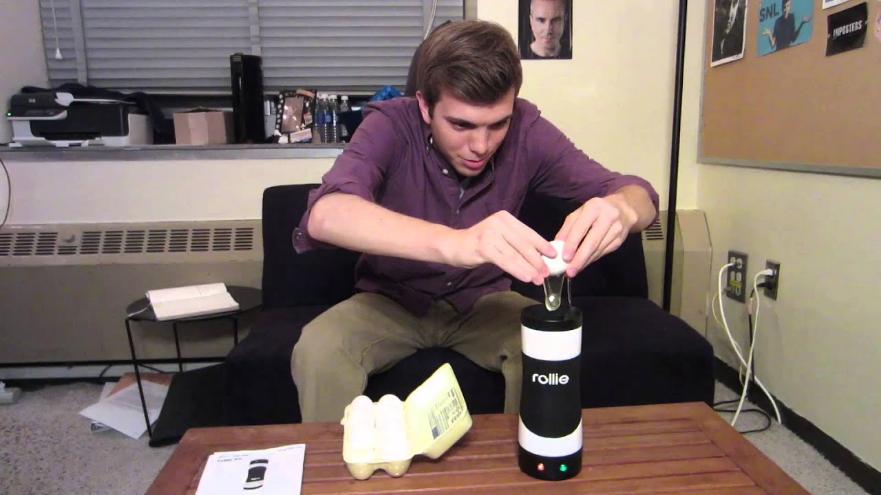 Cook Eggs Right In Your Dorm Room! - Rollie - Easy Egg Cooker