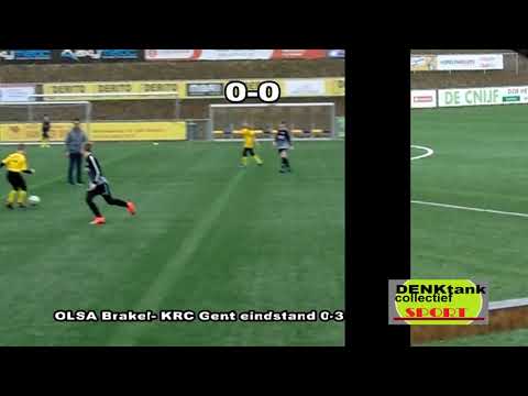 THORBEN DE FLEYT en PLOEGMAKKERS - U12 2019 KRC Gent en de 0-3 winst op Olsa Brakel