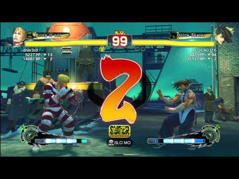 SSF4 AE [Cody] dnm3rd vs ACQUA0316 [Yang]