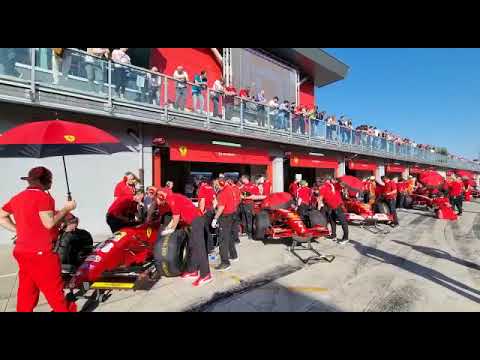 Imola, una parata di Ferrari in autodromo per le Finali Mondiali