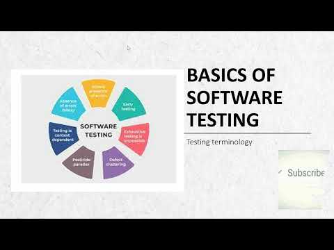 Software Testing Tutorial Introduction and Course Topics - Software Testing Basics