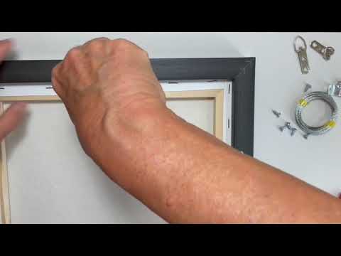 DIY Float Frame Mount Using Offset Clips