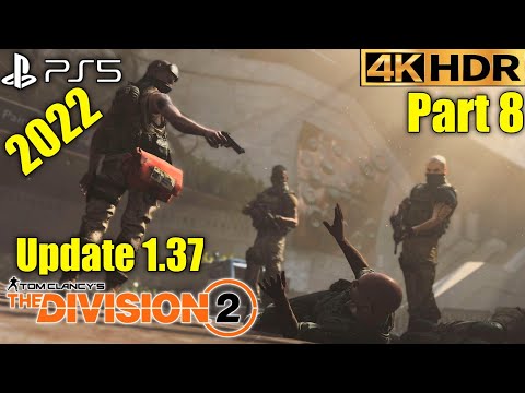 Tom Clancy's The Division 2 Update 1.37 PS5 Gameplay Walkthrough 4K 60FPS HDR Part 8 Jefferson Plaza