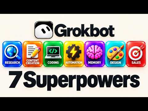 GrokBotエージェント7選で業務99%自動化する設計
