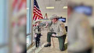Eddy Co. sheriff makes 4-year-old a 'special deputy'