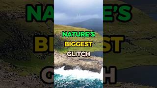 Nature’s biggest glitch... 😱 Leitisvatn, Faroe Island