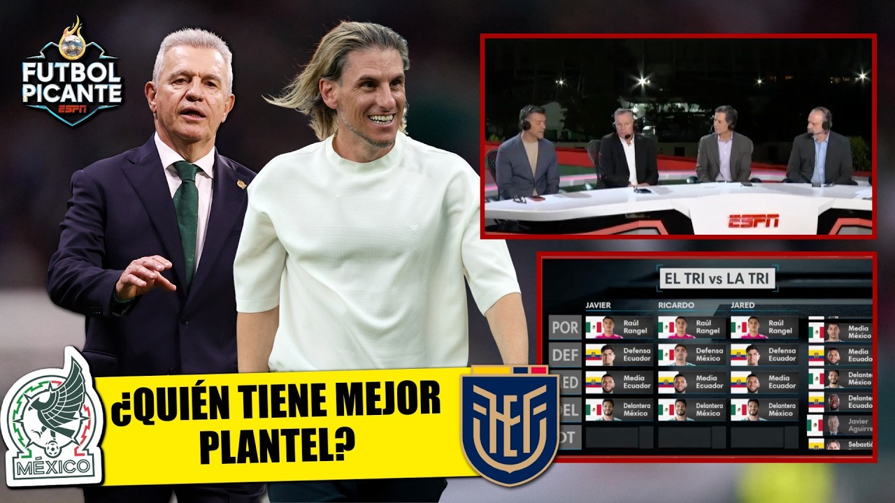 ¿Es mejor MÉXICO o ECUADOR? El VEREDICTO tras compararlos LÍNEA POR LÍNEA | Futbol Picante