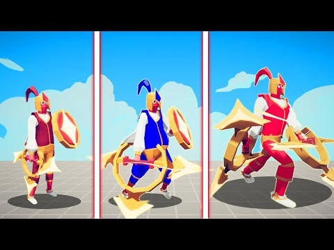 EVOLUTION OF ULTIMATE RADIANT GLAIVE  | TABS - Totally Accurate Battle Simulator