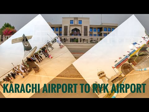 KARACHI AIRPORT TO RYK AIRPORT [ATR  PK 582]22-11-2019
