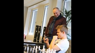 Magnus Carlsen Plays Chess with Magnus Age 9 on Play Magnus App