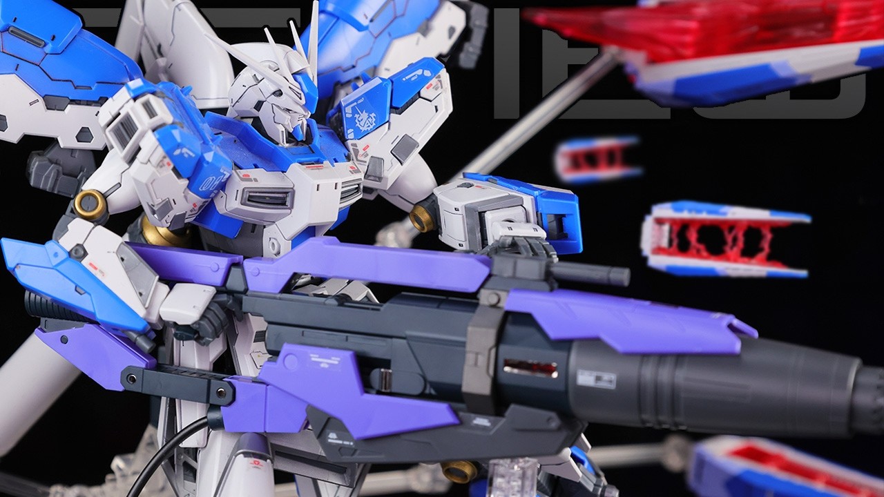 The Best Gunpla Need The Heaviest Weapons! | RG Hi-Nu GUNDAM HYPER MEGA BAZOOKA LAUNCHER