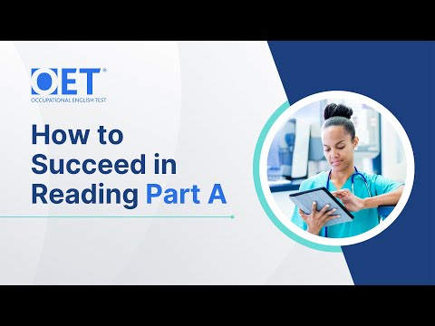 How to Succeed in OET Reading Part A