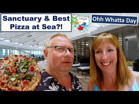 Princess Sanctuary & Best Pizza at Sea | Sky Princess Day 5