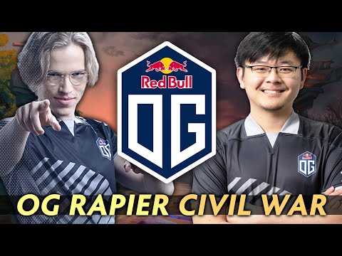 OG Civil War — Topson RAPIER Puck vs Midone + Saksa 130 KILLS game