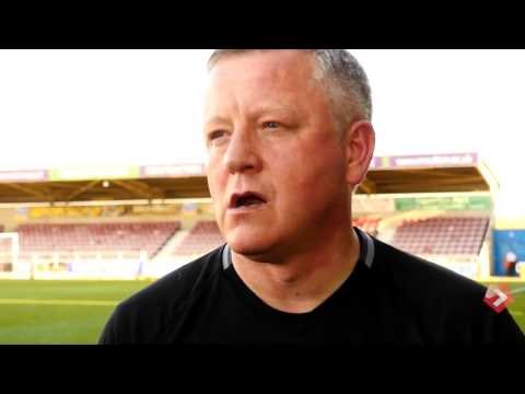 Chris Wilder's Northampton reaction