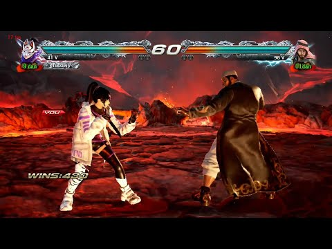 L7 371_7 Kunimitsu vs Shaheen - Tekken 7 ( Uchiha x24 ) PC sin Grafica