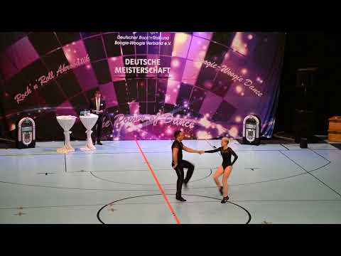 Lucy Wiedemaier u. Andreas Meier, DM Rock´n´Roll, Landsb. a. Lech, 16.06.18, A-Klasse Akro