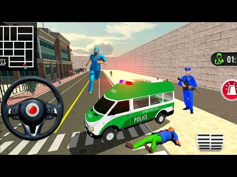 Police Ambulance Car Rescue Driving Simulator - 911 Emergency Rescue Games - Android Games