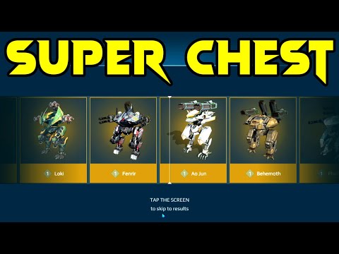 [WR] ⚡ SUPER CHEST and GOLD CHESTS Opening + Duo With ISLANDER - Mk2 Max Gameplay | War Robots