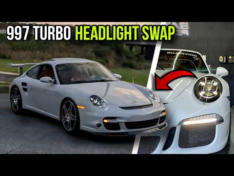 I Installed 992 Headlights in my Porsche 997 911 Turbo!