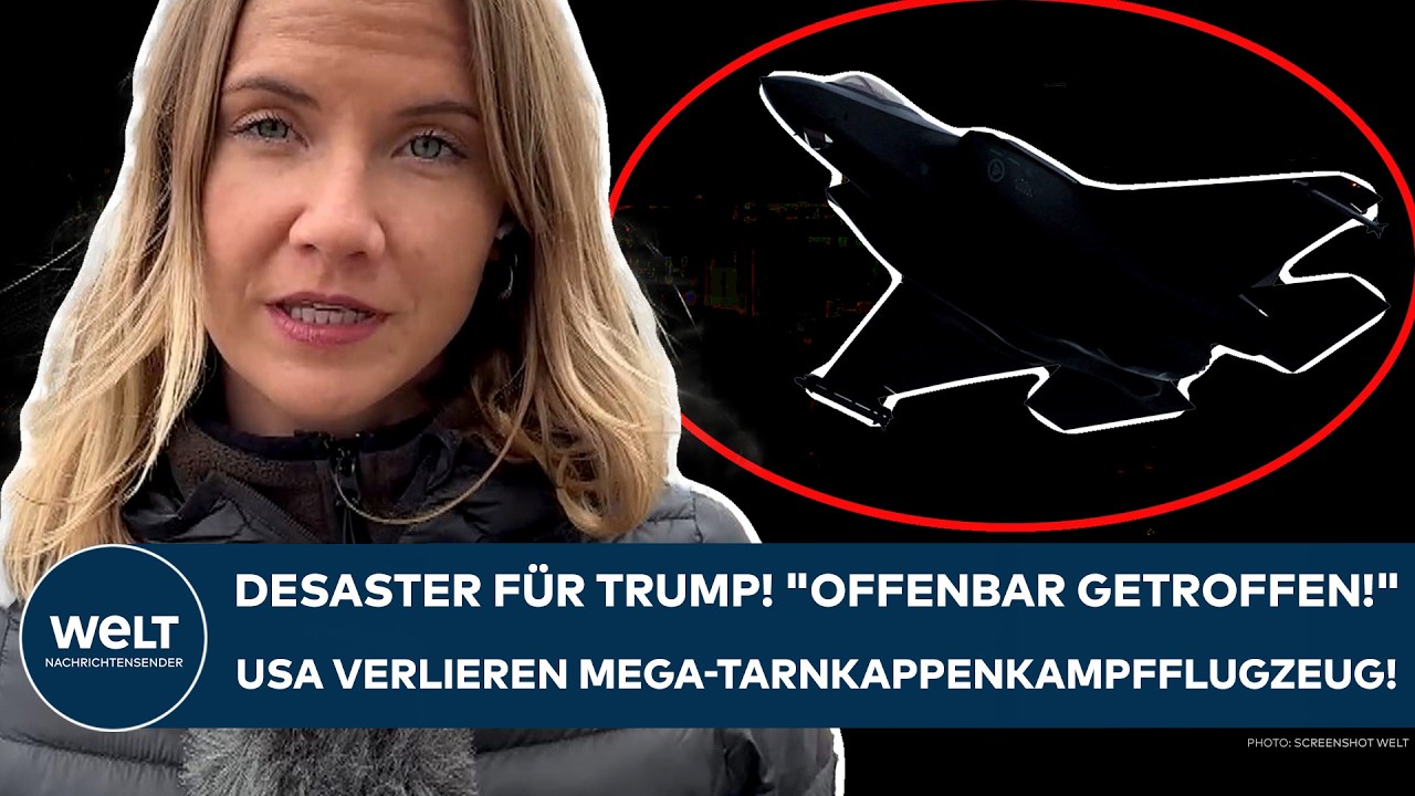 IRAN-KRIEG: Desaster für Donald Trump! "Ein F-35-Tarnkappenjet der USA wurde offenbar getroffen!"