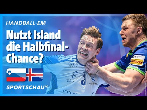 Video Thumbnail: Slowenien - Island Highlights | Handball-EM 2026 | Sportschau