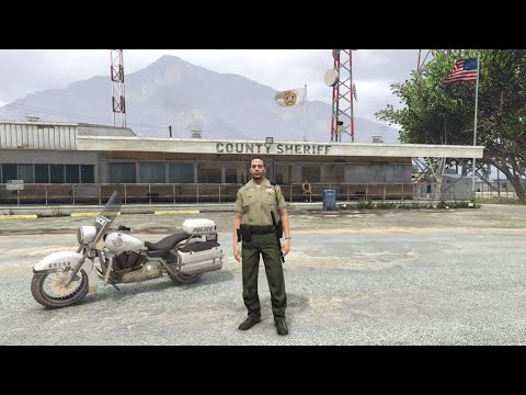 GTA 5 - Sandy Shores Sheriff's Station Tour