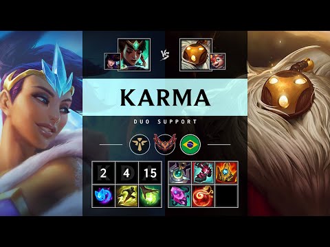 Karma Support vs Bard - BR Grandmaster Patch 25.13