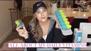 HOW I ORGANIZE MY DAILY VITAMINS & SUPPLEMENTS