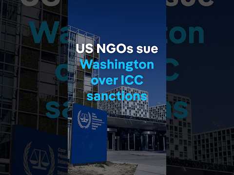 US human rights organizations sue Washington over 'crippling' ICC sanctions | DW News