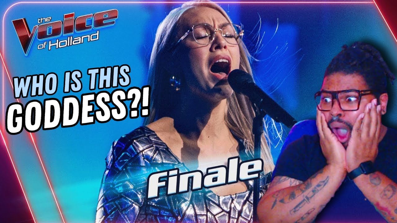 SINGER REACTS to Sanne van Assouw - Strong (The Voice of Holland Finale) | REACTION
