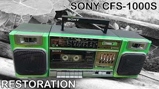 Video thumbnail for Sony CFS-1000S Restoration by TE