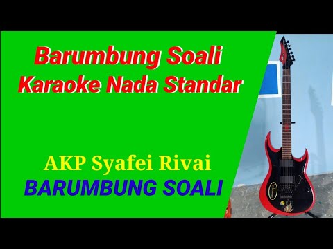 Barumbung soali Karaoke nada Cowok/pria lagu makssar( AKP Syafei Rivai )