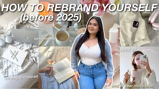 HOW TO LEVEL UP BY 2025: end of year motivation, be unrecognizable & staying disciplined