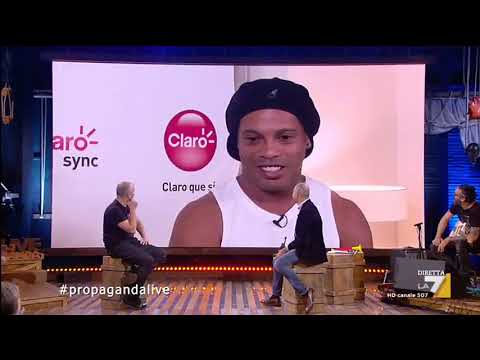 Propaganda Live - Celenza - Ronaldinho parla di Bolsonaro