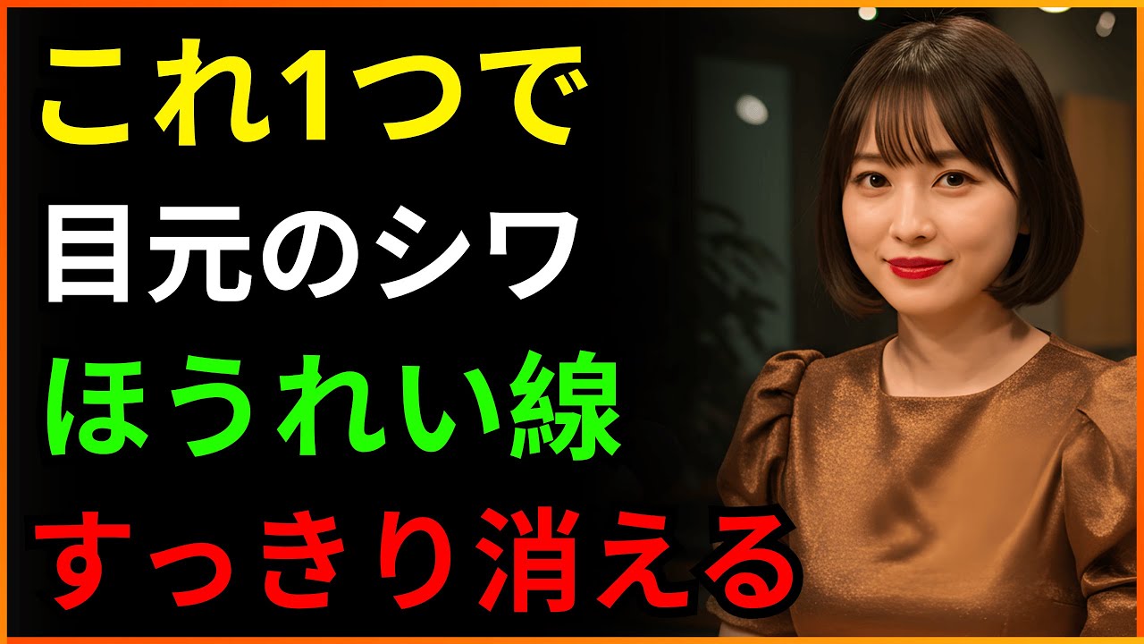 73歳の皮膚科医が40年守ってきた洗顔法｜洗顔3分前！はちみつにこれを混ぜるだけで目元のしわ、ほうれい線がすっきり！｜シニアのスキンケア