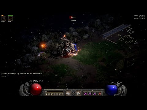 Uber Tristram - The First With Fury Druid - Diablo 2 Resurrected