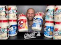 GHOST 👻 WHEY PROTEIN!! EVERY FLAVOR REVIEWED!!!