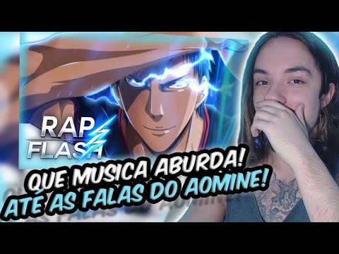 (ORE NI !!) REAGINDO ao Rap do Aomine Daiki (KNB) // A Pantera Imbatível // Flash Beats | REACT